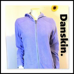 Danskin Women Sherpa Hooded Sweatshirt Size Medium
